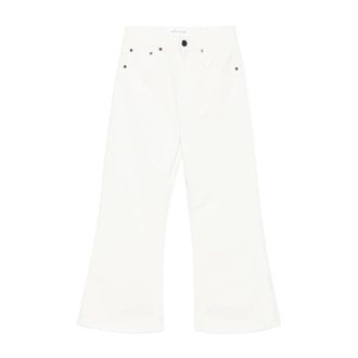 Victoria Beckham Wide Jeans, female, White, Size: W25 Alina Jean