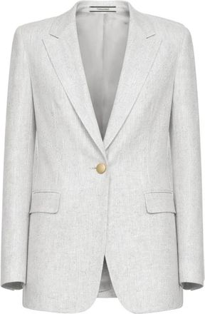 Tagliatore Adrianne Blazer - Dames - Blazers - Grijs - S - Polyester - Jassen