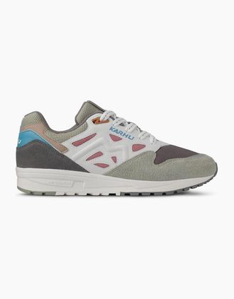 Karhu Mens Karhu Legacy 96 Trainers - Flower Pack Dark Gull Gray Light Mahogany - Size: 10
