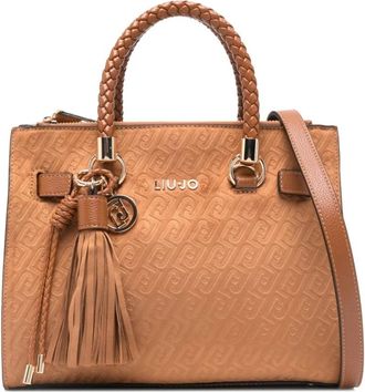 Liu Jo Womens Handbags Bags Brown Ss 26 - Dames - Handtassen - Bruin - ONE Size - Polyester - Tassen