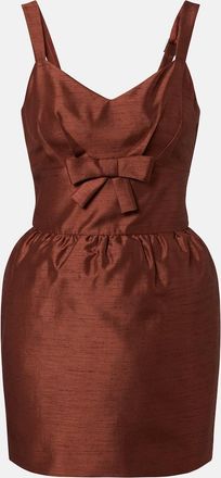 Shushu/Tong Vestido corto con lazo
