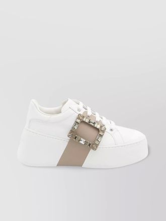 Roger Vivier leather low-top sneakers