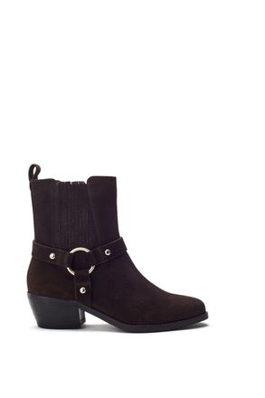 Moda in Pelle Moda in Pelle Womens Pailia Dark Brown Boots Suede - Size EU 40