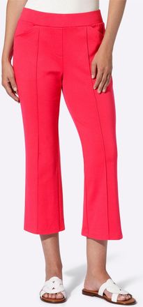 Heine Jerseyhose HEINE, Damen, Gr. 36, Normalgr&ouml;ssen, pink, 70% Viskose, 25% Polyamid, 5% Elasthan, unifarben, Hosen Jerseyhose