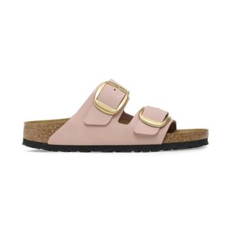 Birkenstock Sliders, female, Pink, Size: 10 US LArizona Big Buckle