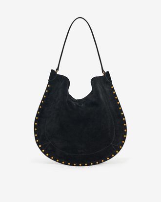 Isabel Marant Sac Oskan Hobo Soft En Cuir Velours - - Noir - Isabel Marant - Id&eacute;es de cadeaux