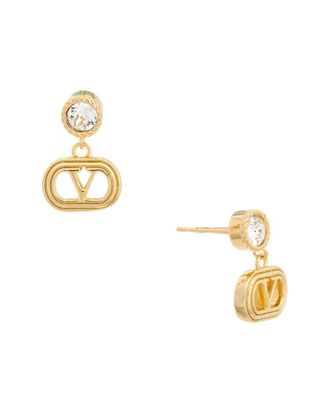 Valentino Oval Swarovski Earrings