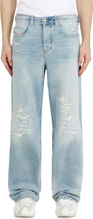 Diesel Relaxed Jeans Low Waist 2001 D-Macro - Jeans - Man - Blue