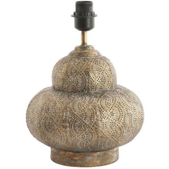 Light & Living Light & Living - L&aacute;mpara De Mesa - Ryota - Marr&oacute;n - Metal - &Oslash;