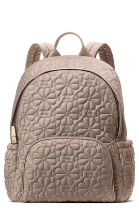 Kate Spade New York Large Tilly Quilted Backpack in City Scape. at Nordstrom