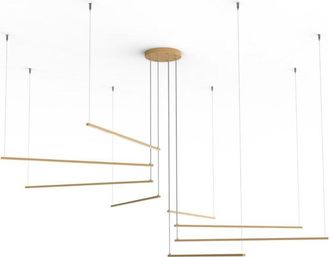 Lumicom Radius Lampara De Techo 8x Monocolor Mate