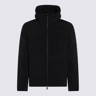 Herno Coats Blacks And Greys