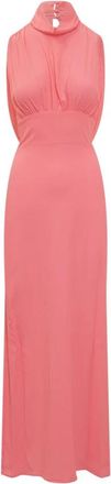 Semicouture Sabine Jurk - Dames - Maxi kleedjes - Roze - M - Kleedjes