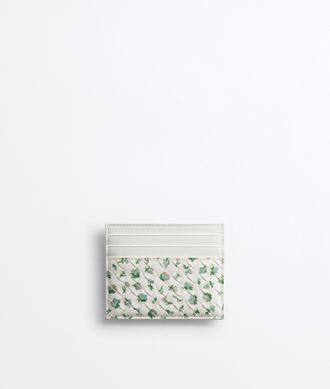 Bottega Veneta Portacarte di credito Intrecciato Piccolo - Bianco - Donna - U