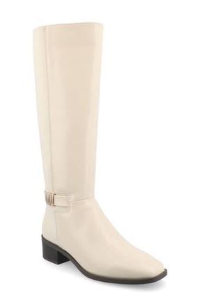Journee Collection Londyn Boot in Bone at Nordstrom Rack, Size 5.5