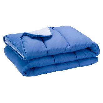 Pikolin Home Nórdico de fibra bicolor de 300 gr/m² Azul - Cama 105/120 (180x220)