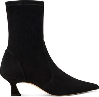 Stuart Weitzman Schoenen, Dames, Zwart, 41 EU, Su&egrave;de, Vinnie Bootie 50