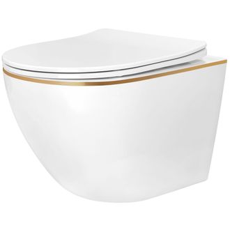 Rea Rea - Grifo De Lavabo Carlo Mini Tornado Nfq Gold Edge
