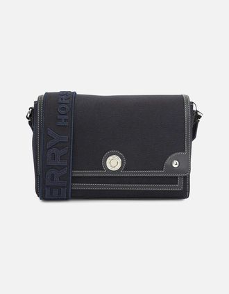 Burberry Womens Canvas MD Note Bag - Blue - Size: UNI