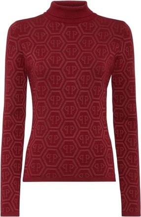 Philipp Plein Truien & Vesten, Dames, Rood, L, Truien