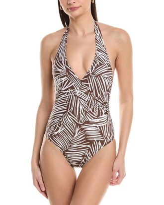 Helen Jon Tortoise Wrap One-Piece