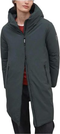 Ecoalf Ecoalf - Mati Jacket - Dames - Mantels - Groen - Maat: L Poliester