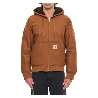 Carhartt Work in Progress Active Jacket (Winter) - Heren - Winterjassen - Bruin - M - Katoen - Jassen
