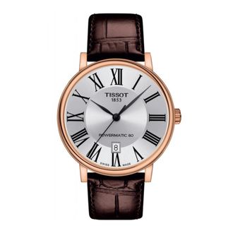 Tissot Tissot, Accessoires, Heren, Bruin, ONE Size, Leer, Carson Auto Horloge