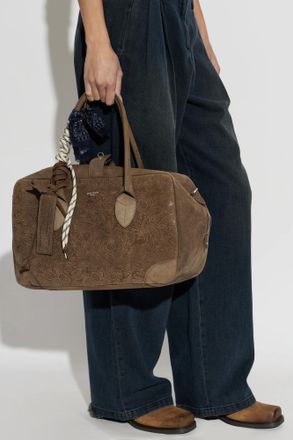 Golden Goose vita Medium Leather Bag, Womens, Brown