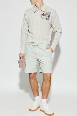 Kenzo Denim Shorts, Mens, Light Blue