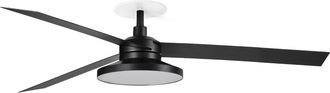 Faro Barcelona Cruiser Recessed Tak L Ventilatore Nero 4000k