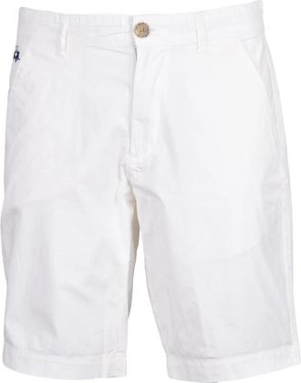 La Martina Casual Shorts - Heren - Korte Broeken - Wit - XL - Katoen - Korte Broeken