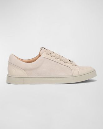 Frye Ivy Mixed Leather Low-Top Sneakers