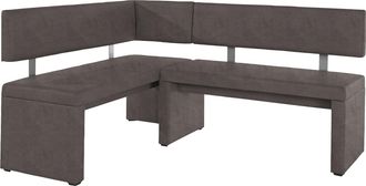 HOME AFFAIRE Eckbank »Charissa« in 3 Grössen, verschiedene Qualitäten