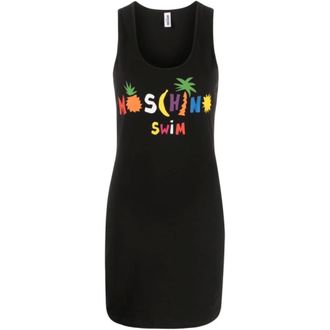 Moschino Dames, Badkleding, Zwart, Maat: L