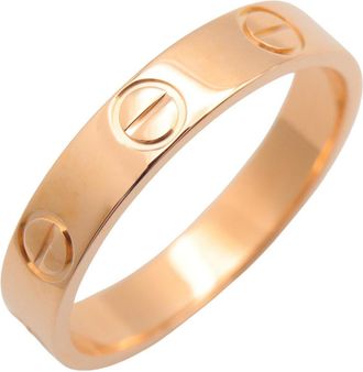 Cartier Pink Gold Pink Gold (18K) Band Ring (Pre-Owned)
