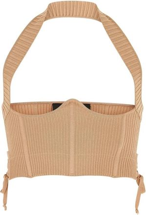 ADĀMO Andrea Adamo Tops - Dames - Tops zonder mouwen - Bruin - XS - Tops