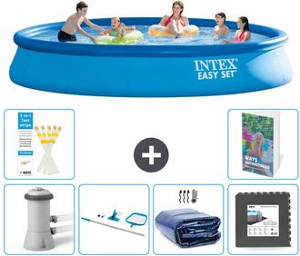 Intex Piscina Easy Set Redonda - 457x84 Cm - 7-piezas S217
