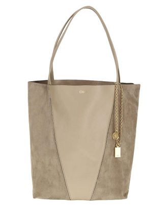 Chlo&eacute; Spin Leather Tote