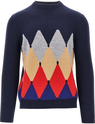 Ballantyne Cashmere lozenge sweater Man 48