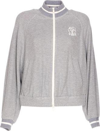 Brunello Cucinelli Embroideed-logo Sweatshirt