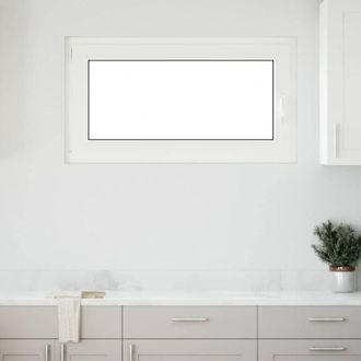 vidaXL Vidaxl - Ventana De S&oacute;tano risor 110x50cm Oscilobatiente Din Izquierda