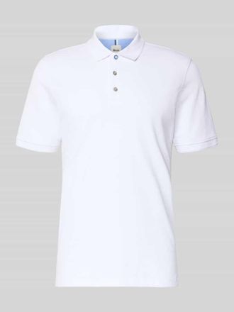 Brax Brax Regular Fit Poloshirt mit Logo-Detail Modell Pete in Weiss, Gr&ouml;&szlig;e XXXL