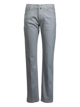 Kiton Straight jeans - Grijs