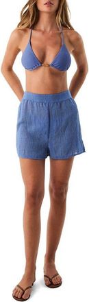 Vix Yana Cover-Up Shorts in Blue at Nordstrom, Size X-Large
