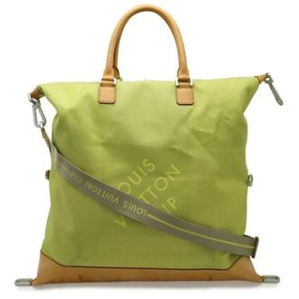 Louis Vuitton Pre-owned Tote Bags, female, Green, Size: ONE SIZE Pre-owned Damier Geant Tote Bag