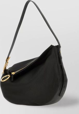 Burberry medium leather knight shoulder bag