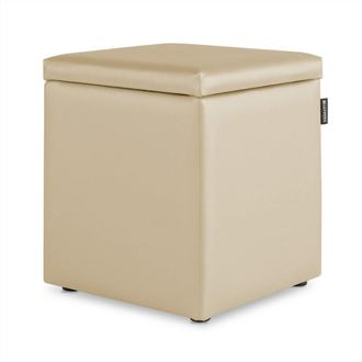Happers Happers - Puff Cubo Arc&oacute;n Polipiel Crudo 1 Unidad Crudo