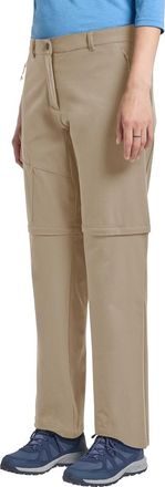 Jack Wolfskin Zip-off-Hose JACK WOLFSKIN PICO TRAIL ZIP OFF PANTS W, Damen, Gr. 34, N-Gr, hazel wood, Obermaterial: 100% Polyester. Futter: 100% Polyester, Hosen Zi