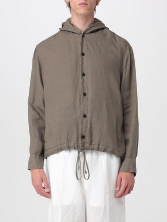 Emporio Armani Giacca con cappuccio in lino
